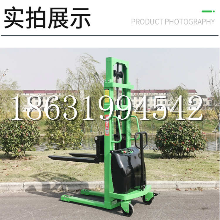南澳县电动叉车堆高车液压铲车电瓶1吨2吨站驾步行式小型全自动叉车